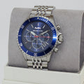  Shop Authentic Michael Kors Bayville Chronograph Black Dial Silver Steel Strap Watch For Men - MK8749 - Luxxuri