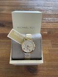  Shop Authentic Michael Kors Portia Quartz White Dial Gold Steel Strap Watch for Women - MK3840 - Luxxuri