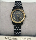  Shop Authentic Michael Kors Lexington Quartz Black Dial Black Steel Strap Watch for Women - MK3299 - Luxxuri