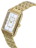  Shop Authentic Fossil Raquel Three Hand Mother of Pearl Dial Gold Steel Strap Watch For Women - ES5304 - Luxxuri