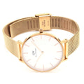 Shop Authentic Daniel Wellington Classic Petite Melrose White Dial Rose Gold Mesh Bracelet Watch For Women - DW00100163 - Luxxuri