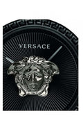  Shop Authentic Versace Palazzo Empire Black Dial Black Leather Strap Watch for Women - VCO050017 - Luxxuri
