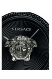  Shop Authentic Versace Palazzo Empire Black Dial Black Leather Strap Watch for Women - VCO050017 - Luxxuri