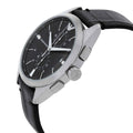  Shop Authentic Emporio Armani Claudio Chronograph Black Dial Black Leather Strap Watch For Men - AR11542 - Luxxuri