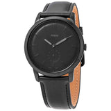  Shop Authentic Fossil Neutra Chronograph Black Dial Black Leather Strap Watch for Men - FS5503 - Luxxuri