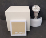  Shop Authentic Michael Kors Melissa Quartz Silver Dial Silver Steel Strap Watch for Women - MK4370 - Luxxuri