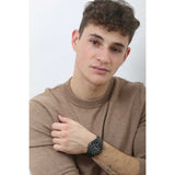  Shop Authentic Michael Kors Lennox Chronograph Black Dial Black Steel Strap Watch For Men - MK9146 - Luxxuri