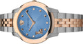  Shop Authentic Versace Audrey Quartz Blue Dial Two Tone Steel Strap Watch for Women - VELR00619 - Luxxuri