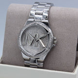  Shop Authentic Michael Kors Lennox Quartz Silver Dial Silver Steel Strap Watch For Women - MK7234 - Luxxuri