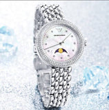  Shop Authentic Emporio Armani Rosa Quartz Mother of Pearl Dial Silver Steel Strap Watch For Women - AR11461 - Luxxuri