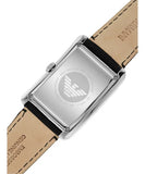  Shop Authentic Emporio Armani Classic Analog Black Dial Black Leather Strap Strap Watch For Men - AR1604 - Luxxuri
