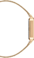  Shop Authentic Daniel Wellington Pressed Melrose Emerald Green Rose Gold Mesh Strap Watch For Women - DW00100445 - Luxxuri