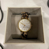  Shop Authentic Michael Kors Pyper Three-Hand White Dial Cheetah Print Leather Strap Watch for Women - MK4751 - Luxxuri