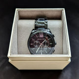  Shop Authentic Michael Kors Langford Chronograph Black Dial Black Steel Strap Watch For Men - MK8993 - Luxxuri