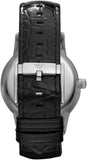  Shop Authentic Emporio Armani Renato Analog Black Dial Black Leather Strap Watch For Men - AR11186 - Luxxuri