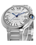 Shop Authentic Cartier Ballon Bleu De Cartier Silver Dial Silver Steel Strap Watch for Men - WSBB0049 - Luxxuri