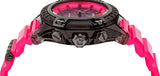  Shop Authentic Versace Icon Active Chronograph Quartz Black Dial Pink Rubber Strap Watch For Men - VEZ700221 - Luxxuri