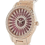  Shop Authentic Michael Kors Layton Three Hand Red Dial Rose Gold Steel Strap Watch For Women - MK6893 - Luxxuri