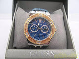  Shop Authentic Guess Limelight Quartz Analog Blue Dial Blue Denim Strap Watch For Women - W0775l10 - Luxxuri