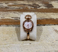  Shop Authentic Gucci Horsebit Collection Diamonds Mother of Pearl Dial Rose Gold Steel Strap Watch For Women - YA139508 - Luxxuri