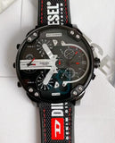  Shop Authentic Diesel Mr. Daddy 2.0 Quartz Black Dial Black Nylon Strap Watch For Men - DZ7433 - Luxxuri