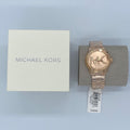  Shop Authentic Michael Kors Brynn Analog Rose Gold Dial Rose Gold Steel Strap Watch For Women - MK7318 - Luxxuri