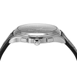  Shop Authentic Emporio Armani Paolo Chronograph Black Dial Black Leather Strap Watch For Men - AR11530 - Luxxuri