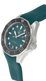  Shop Authentic Tag Heuer Aquaracer Professional 300 Automatic Diamonds Green Dial Green Rubber Strap Watch for Women - WBP231G.FT6226 - Luxxuri