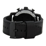  Shop Authentic Fossil Nate Chronograph Black Dial Black Leather Strap Watch for Men - JR1354 - Luxxuri