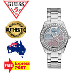  Shop Authentic Guess G Twist Diamonds Silver Dial Silver Steel Strap Watch For Women - W1201L1 - Luxxuri