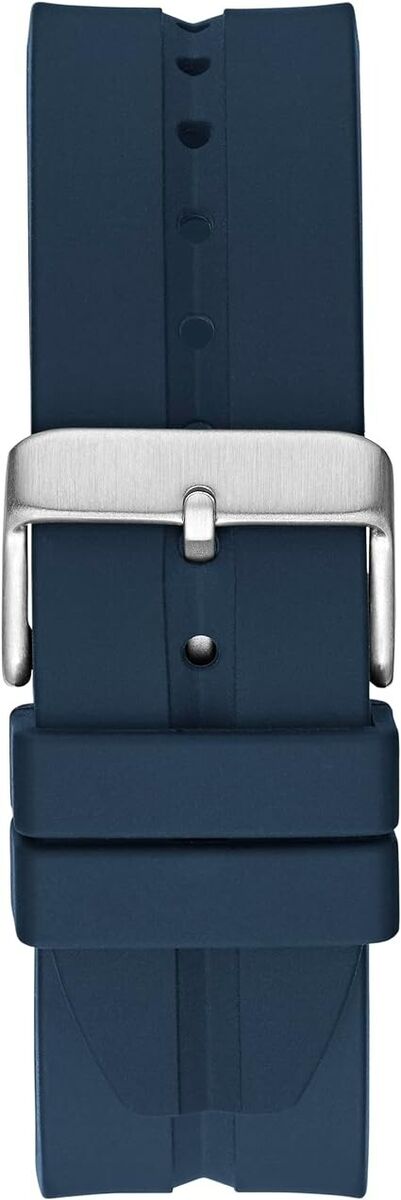  Shop Authentic Guess Leo Chronograph Navy Blue Dial Blue Silicone Strap Watch For Men - GW0637G1 - Luxxuri