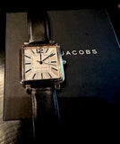  Shop Authentic Marc Jacobs Vic Silver Dial Black Leather Strap Watch for Women - MJ1437 - Luxxuri