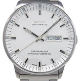  Shop Authentic Mido Commander II Automatic Chronometer Silver Dial Silver Steel Strap Watch For Men - M021.431.11.031.00 - Luxxuri