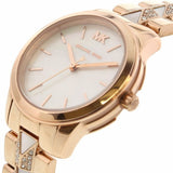  Shop Authentic Michael Kors Runway Mercer Mother of Pearl White Dial Two Tone Steel Strap Watch For Women - MK6674 - Luxxuri