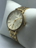  Shop Authentic Fossil Jacqueline Gold Dial Gold Steel Strap Watch for Women - ES3547 - Luxxuri