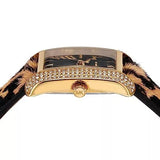  Shop Authentic Michael Kors Emery Quartz Diamonds Black Dial Cheetah Print Leather Strap Watch For Women - MK7387 - Luxxuri