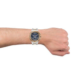  Shop Authentic Guess Headliner Multifunction Blue Dial Two Tone Steel Strap Watch For Men - GW0572G4 - Luxxuri