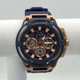  Shop Authentic Guess Matrix Multifunction Blue Dial Blue Rubber Strap Watch for Men - GW0423G4 - Luxxuri