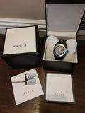  Shop Authentic Gucci Sync Quartz Black Dial Black Rubber Strap Watch For Men - YA137301 - Luxxuri