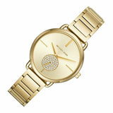  Shop Authentic Michael Kors Portia Gold Dial Gold Steel Strap Watch for Women - MK3639 - Luxxuri