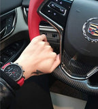  Shop Authentic Emporio Armani Luigi Chronograph Black Dial Red Leather Strap Watch For Men - AR1971 - Luxxuri