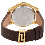  Shop Authentic Versace Code Quartz Blue Dial Brown Leather Strap Watch For Men - VEPO00220 - Luxxuri