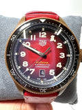  Shop Authentic Tag Heuer Autavia Maroon Dial Watch for Men - WBE5193.FC8300 - Luxxuri