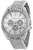  Shop Authentic Michael Kors Whitney Chronograph Crystals Silver Dial Silver Steel Strap Watch For Women - MK6728 - Luxxuri