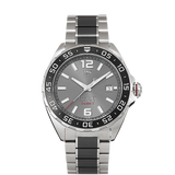 Shop Authentic Tag Heuer Formula 1 Calibre 5 Anthracite Dial Two Tone Steel Strap Watch for Men - WAZ2011.BA0843 - Luxxuri