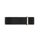 Shop Authentic Daniel Wellington Classic Cornwall White Dial Black Nylon Strap Watch For Women - DW00100259 - Luxxuri