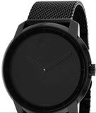  Shop Authentic Movado Bold Black Dial Black Mesh Bracelet Watch For Men - 3600261 - Luxxuri