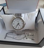  Shop Authentic Tissot T Classic Automatic III Day Date White Dial Silver Steel Strap Watch for Men - T065.930.11.031.00 - Luxxuri