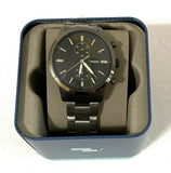  Shop Authentic Fossil Townsman Chronograph Black Dial Black Steel Strap Watch for Men - FS5379 - Luxxuri