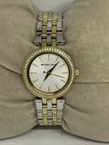  Shop Authentic Michael Kors Darci White Dial Two Tone Steel Strap Watch for Women - MK3323 - Luxxuri